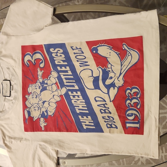 GUCCI Disney 2019 Three Little pig and the big bad wolf - Picture 6 of 13